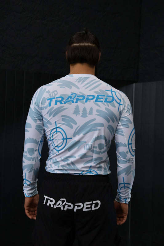 Rashguard WHITE HUNTER