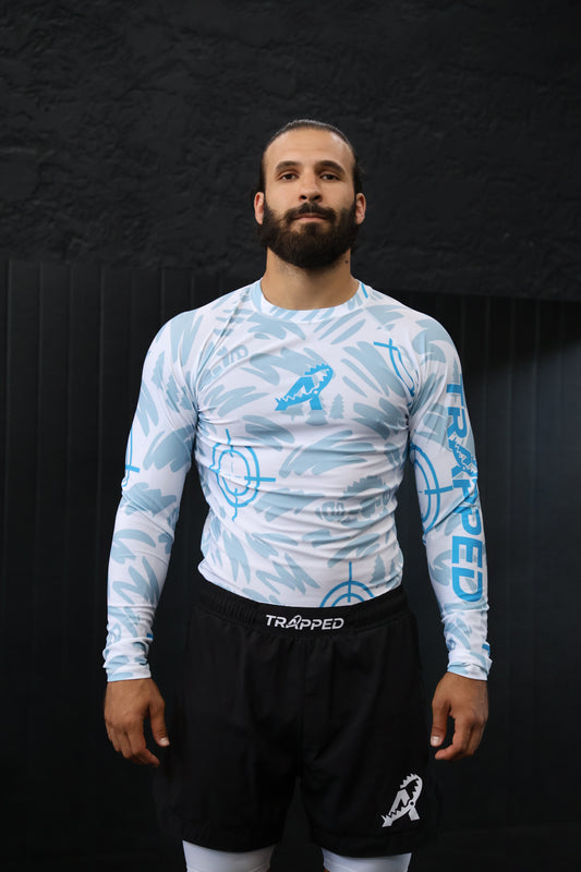 Rashguard WHITE HUNTER