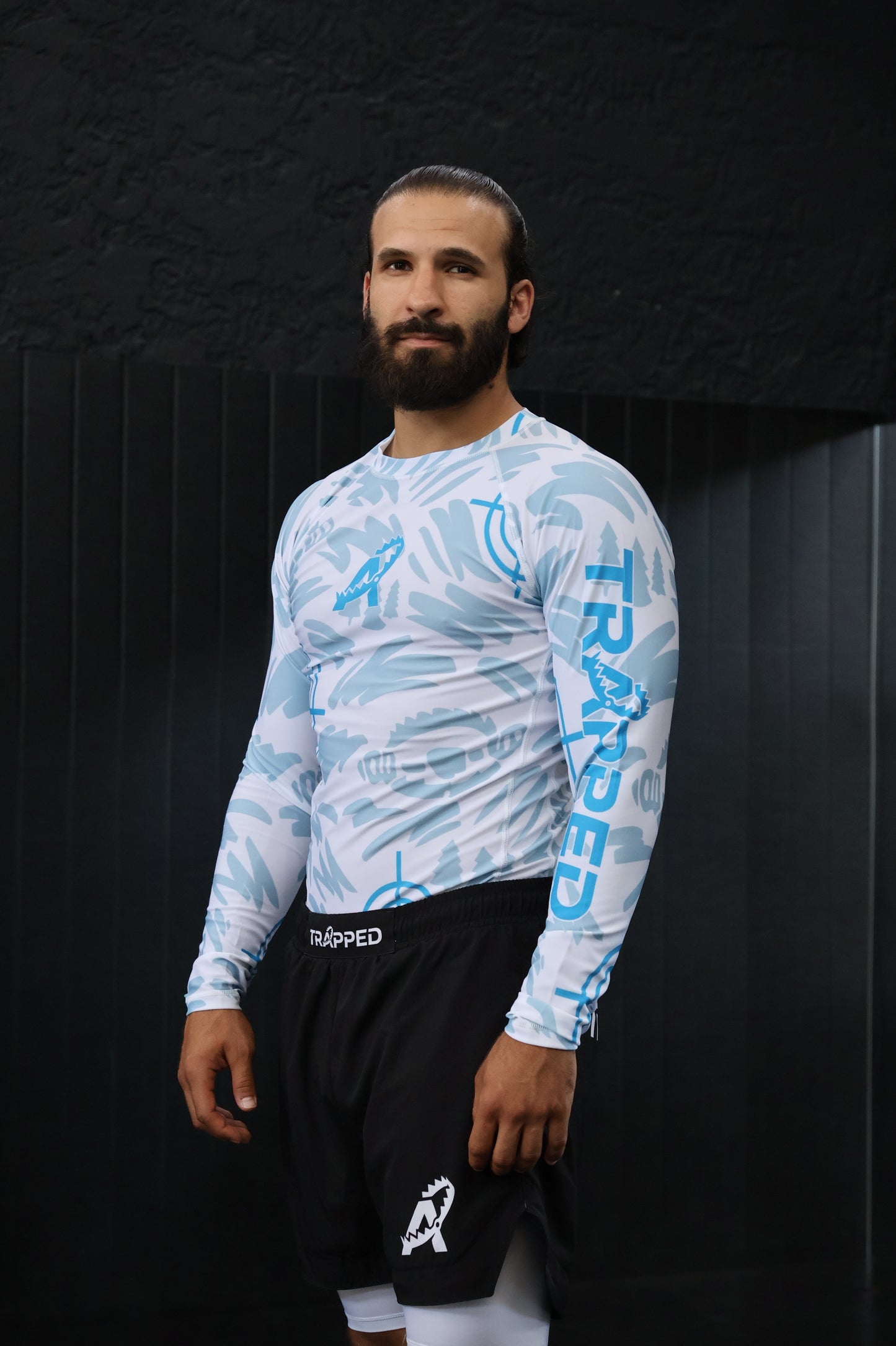 Rashguard WHITE HUNTER