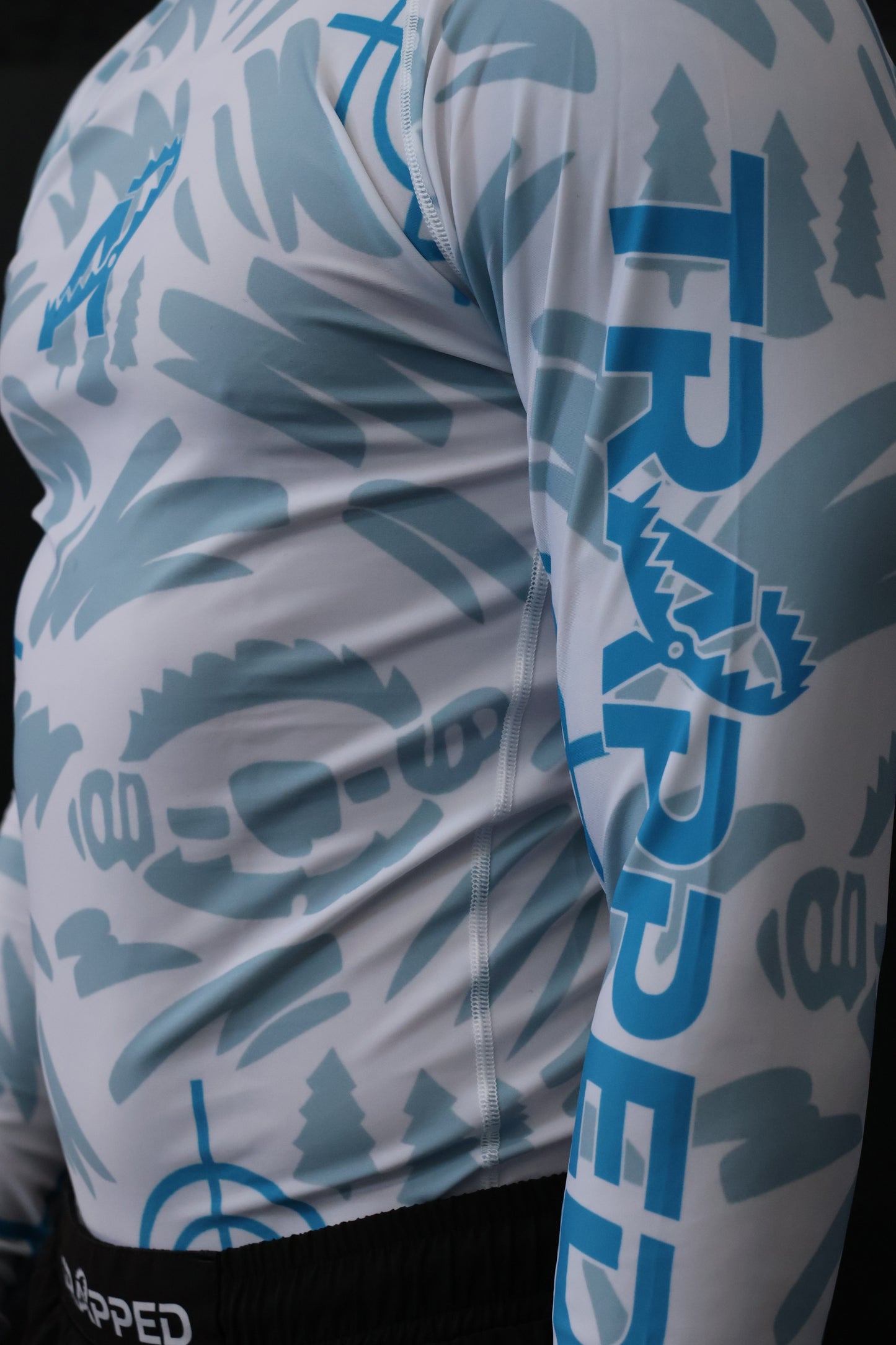 Rashguard WHITE HUNTER
