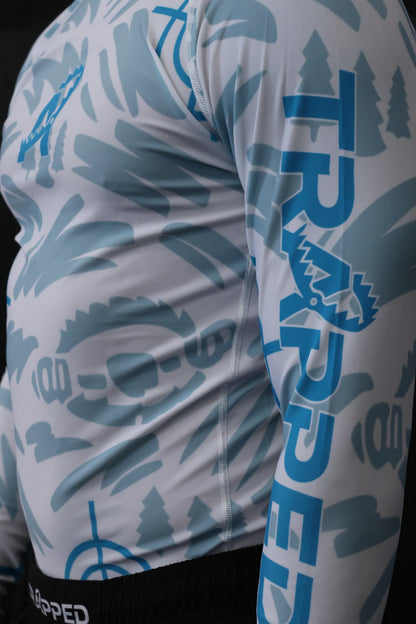 Rashguard WHITE HUNTER