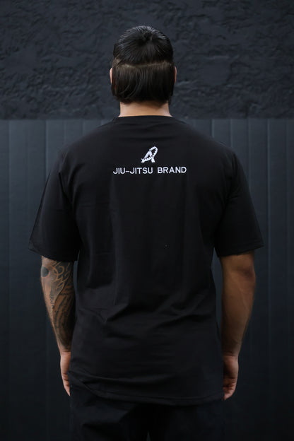 T-shirt TRAPPED noir