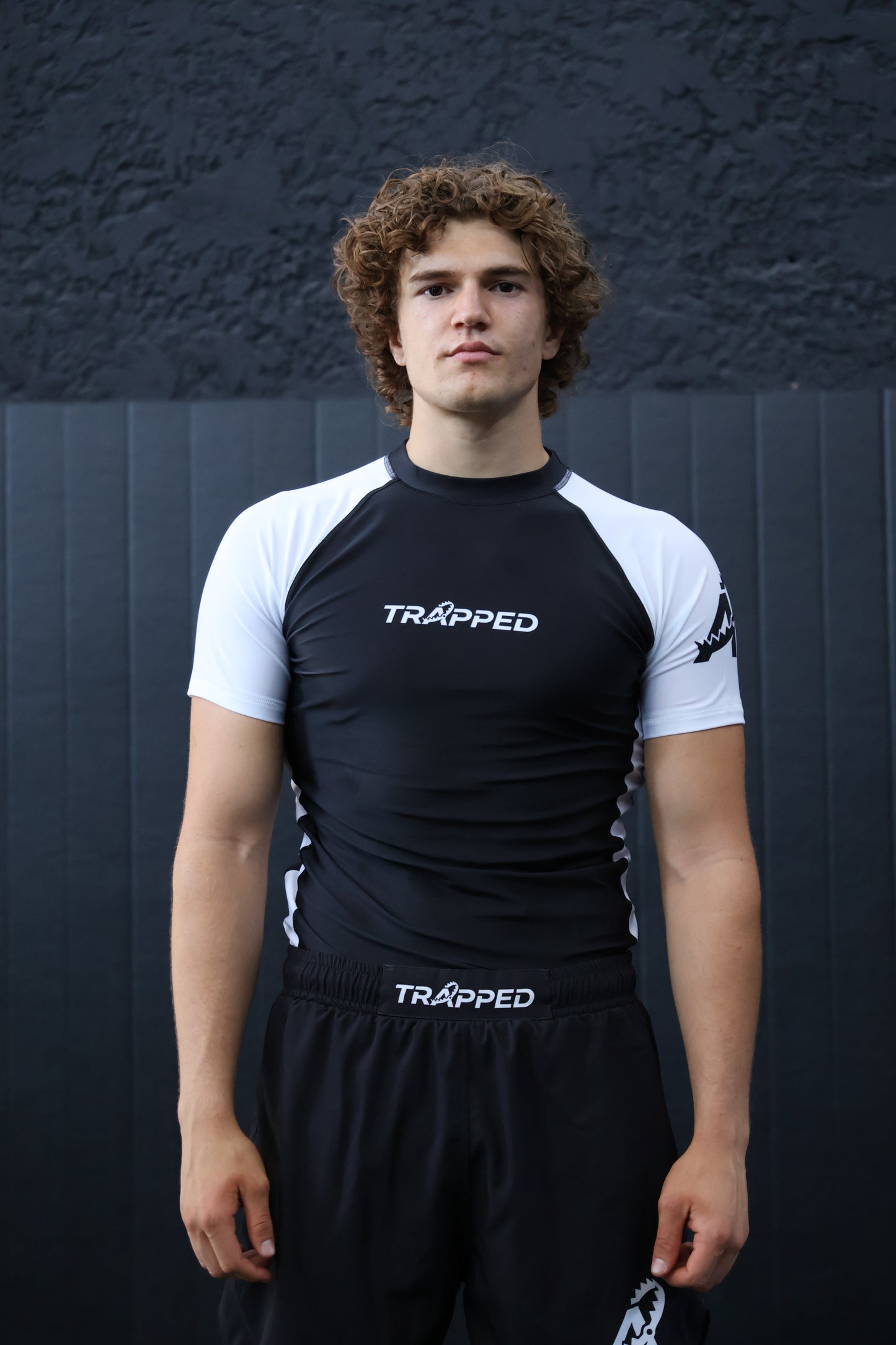 Rashguard RANKED manches courtes - BLANC