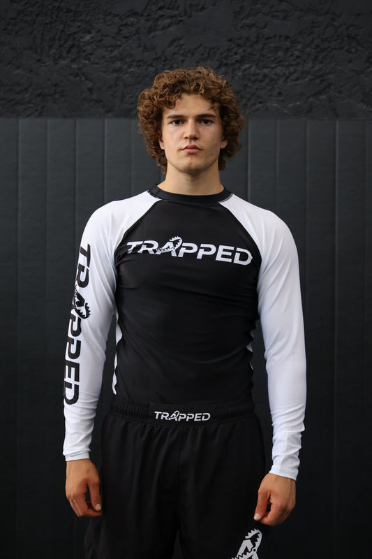 Rashguard RANKED manches longues - BLANC