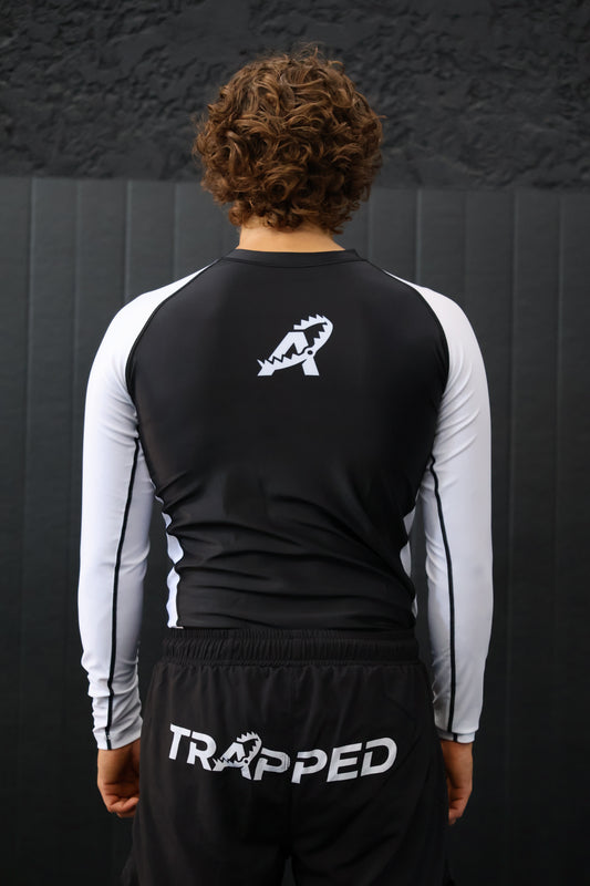 Rashguard RANKED manches longues - BLANC
