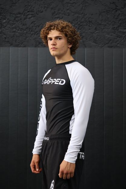 Rashguard RANKED manches longues - BLANC