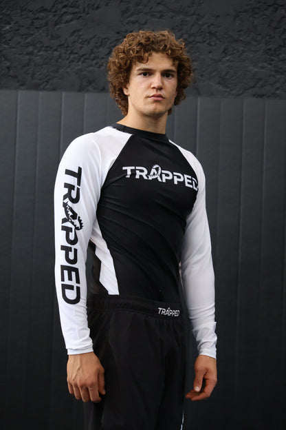 Rashguard RANKED manches longues - BLANC