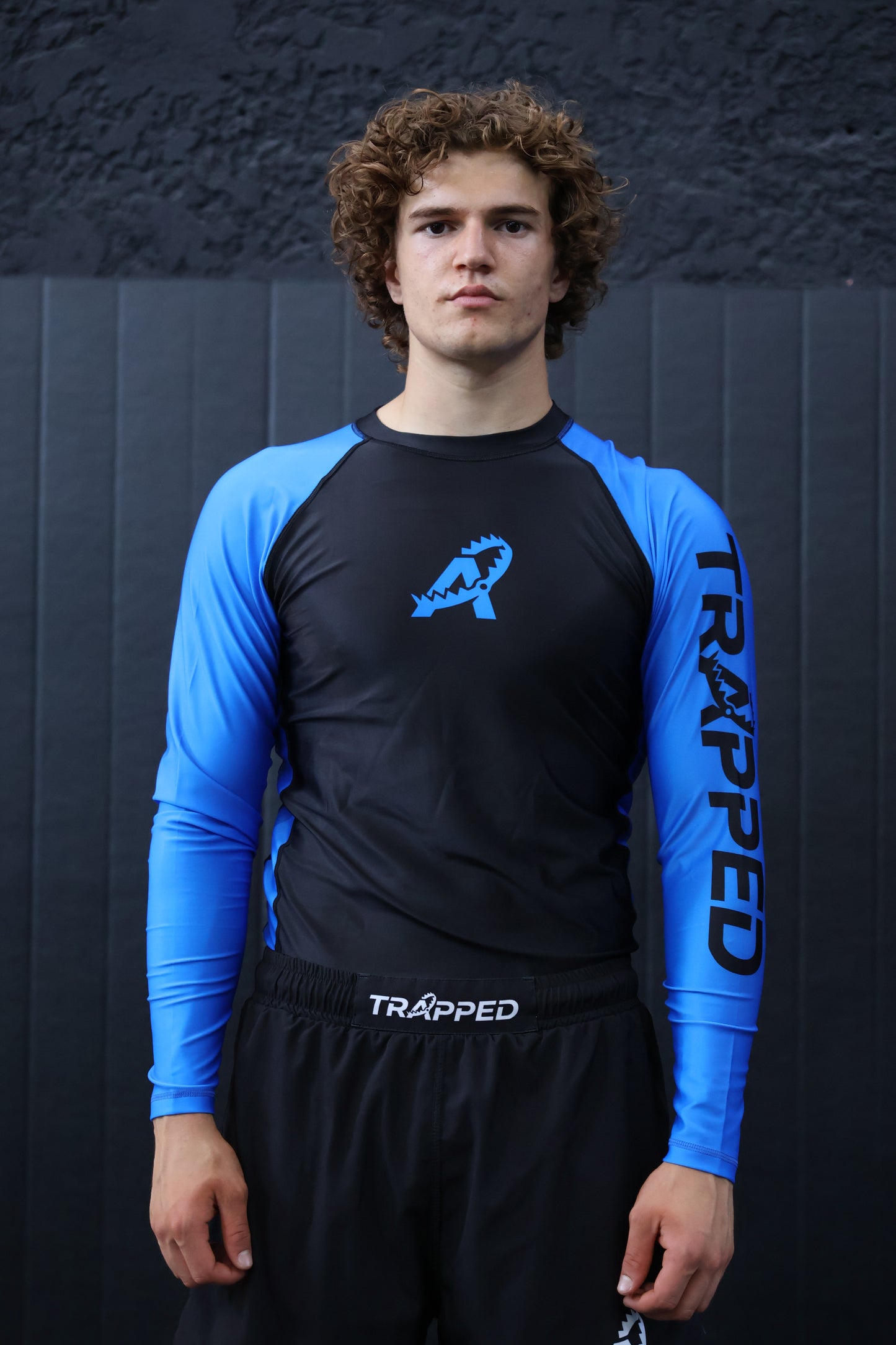 Rashguard RANKED manches longues - BLEU