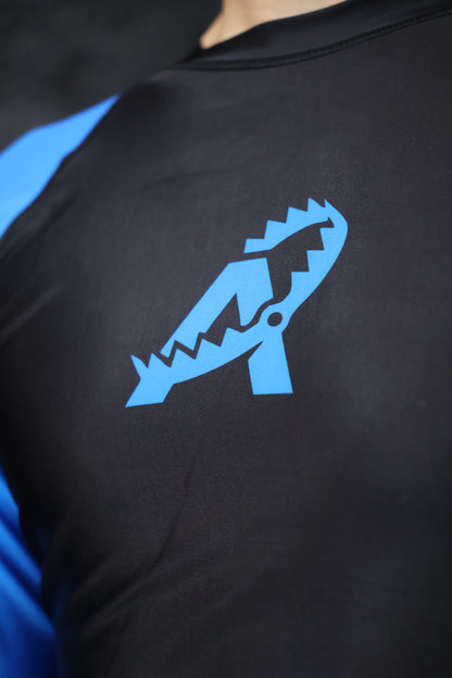 Rashguard RANKED manches longues - BLEU