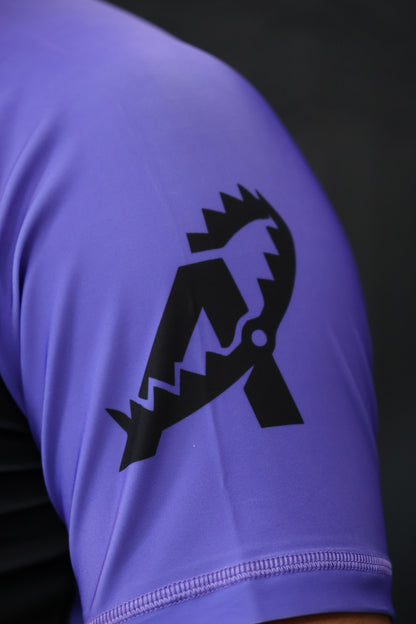 Rashguard RANKED manches courtes - VIOLET