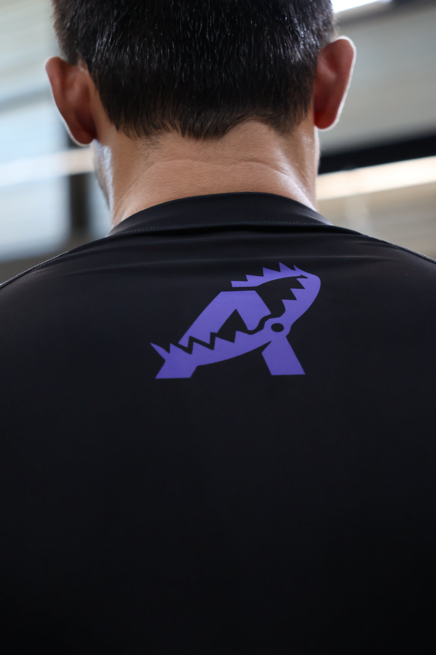 Rashguard RANKED manches courtes - VIOLET