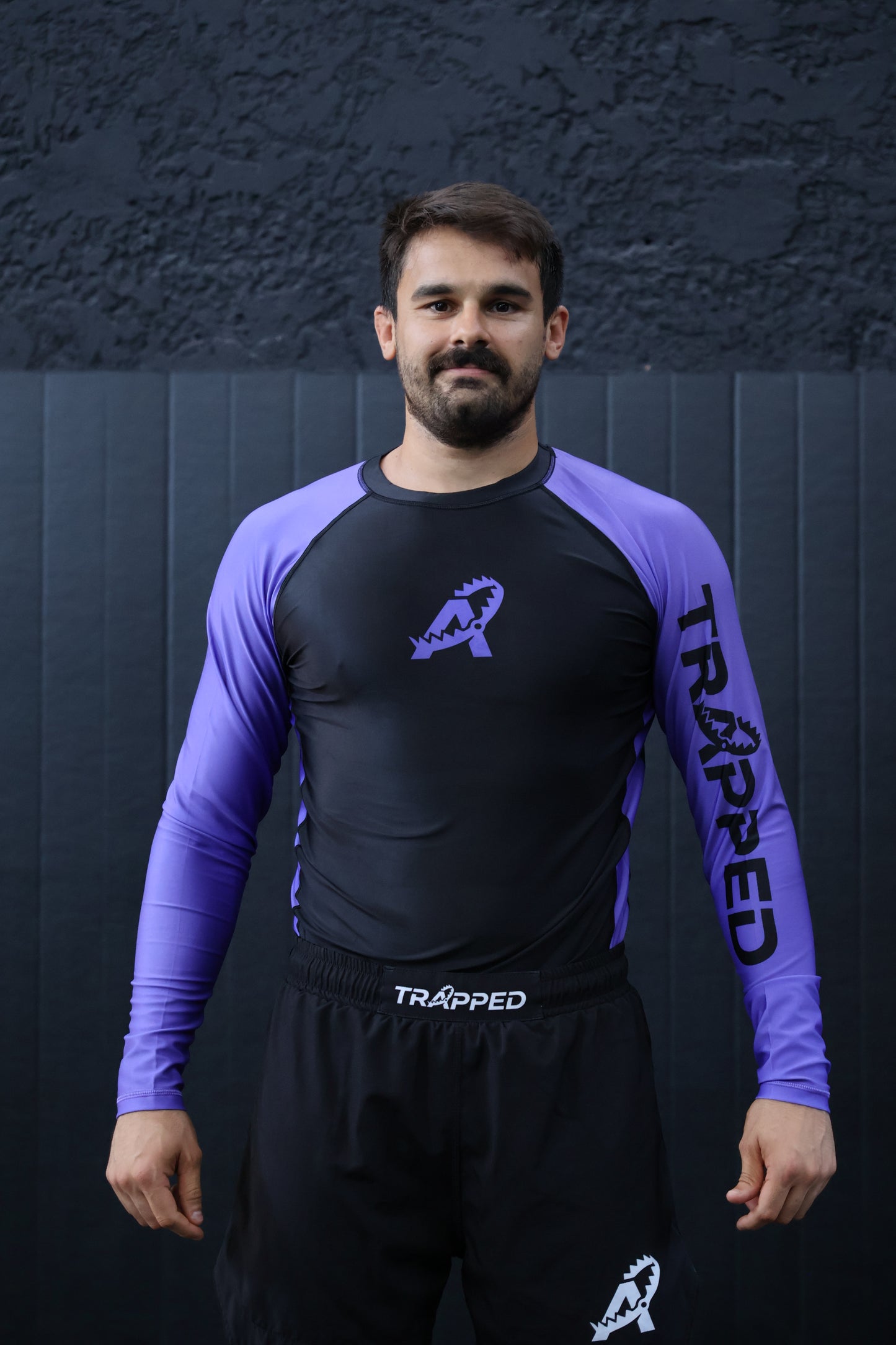 Rashguard RANKED manches longues - VIOLET