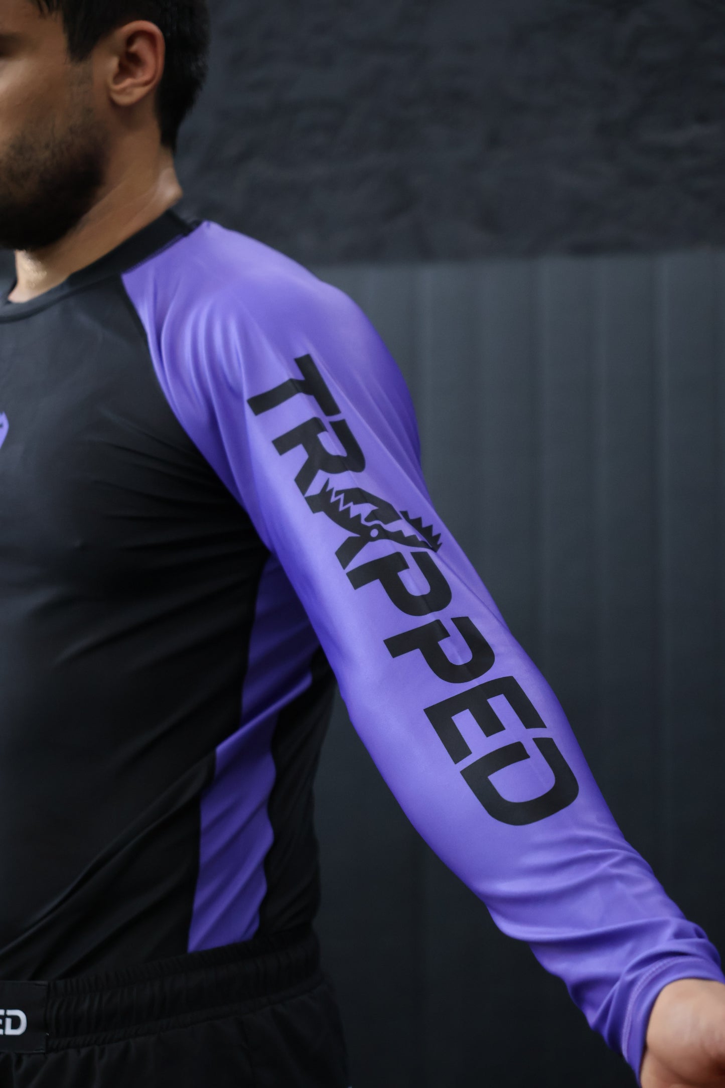 Rashguard RANKED manches longues - VIOLET